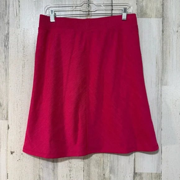 Talbots Bold Pink A-Line Skirt - Picture 7 of 7